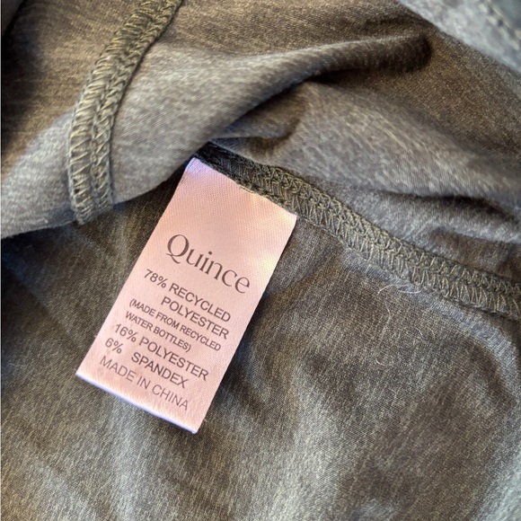 Quince forest green Button-Up polo men’s medium Shirt excellent condition - Picture 7 of 7